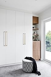 Goo-Ki Brushed Brass Zinc Alloy Cabinet Pull,Modern
