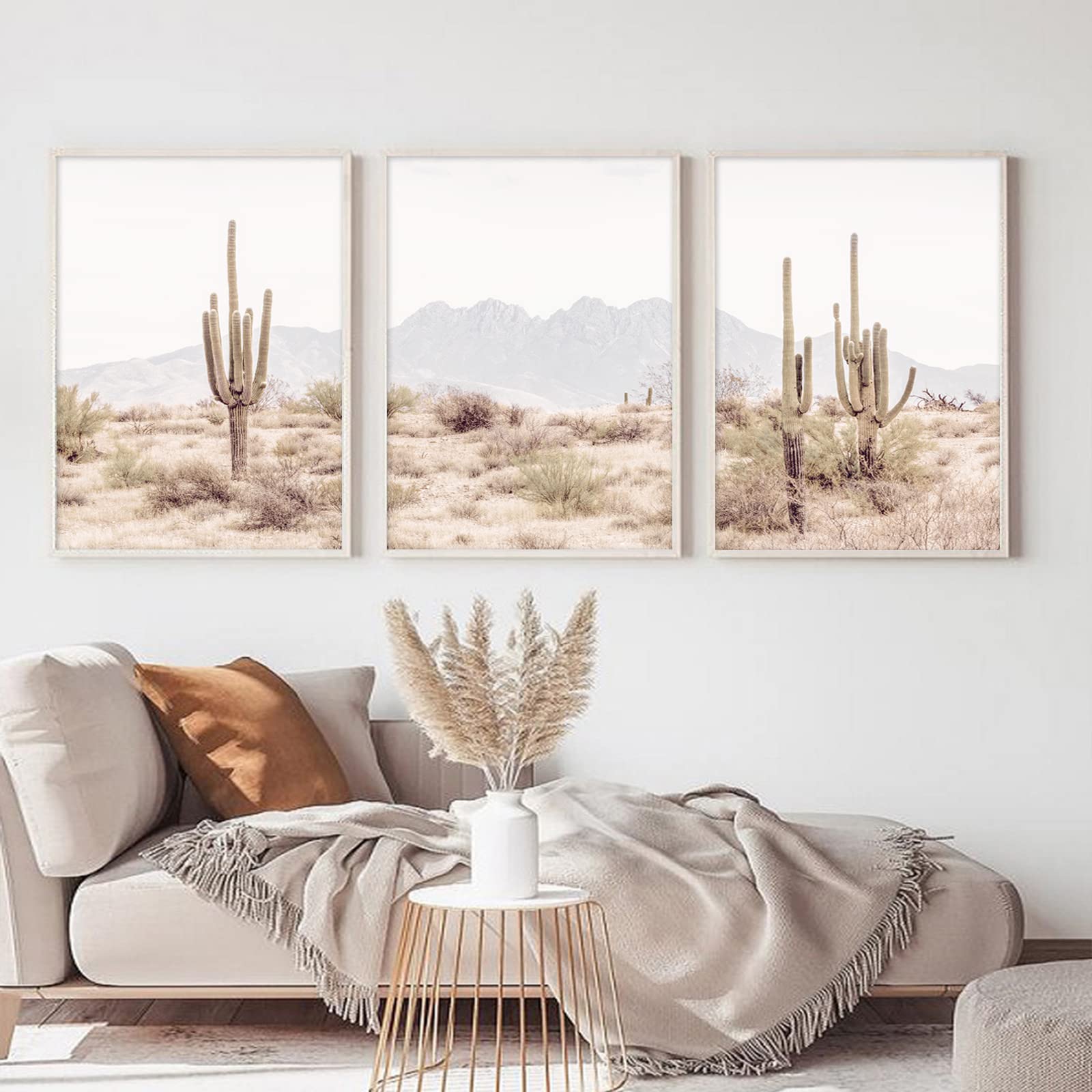 Sonoran Desert Landscape Wall Art Cactus Arizona Canvas Wall Decor ...
