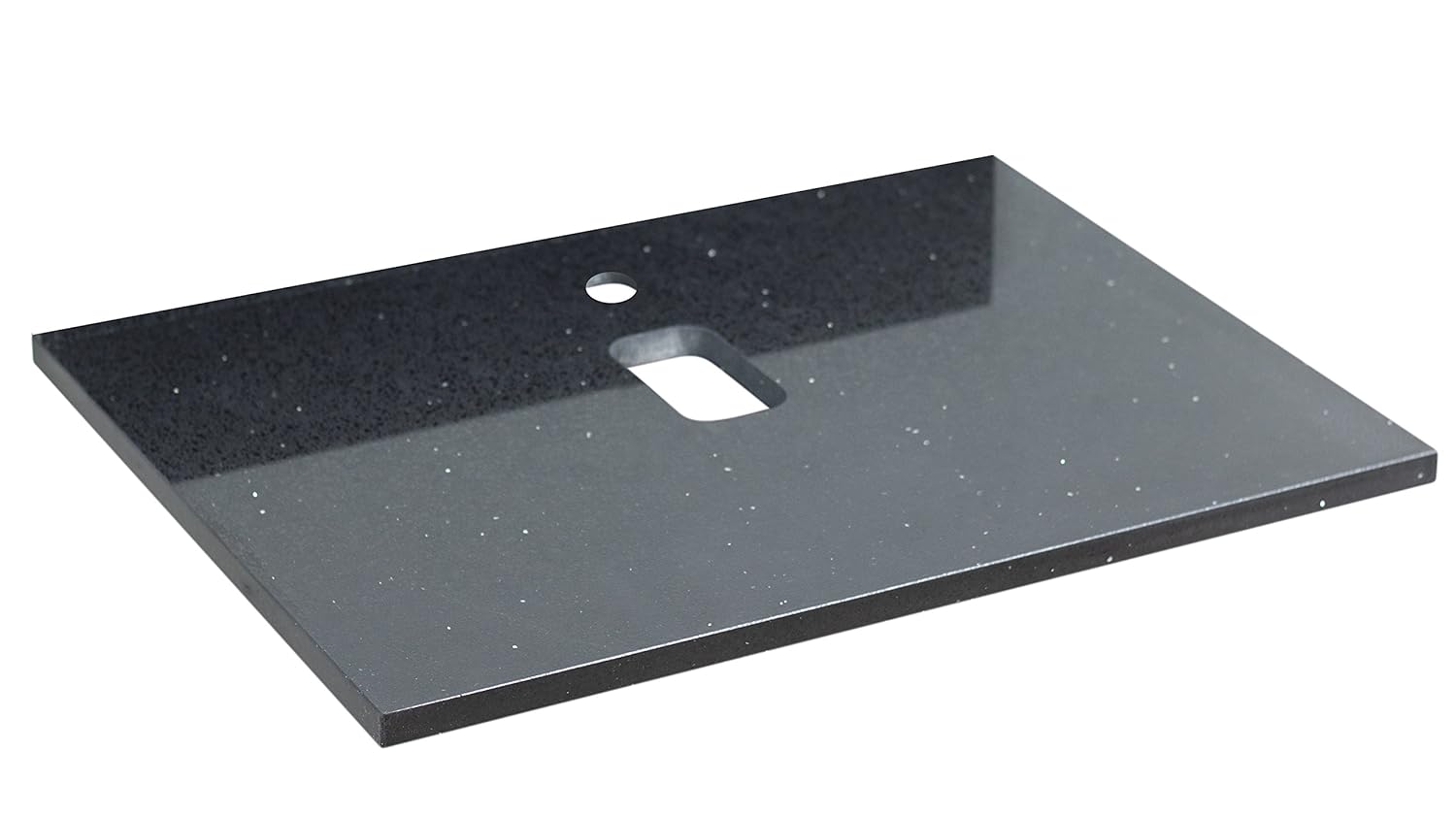 American Imaginations Ai 888 20314 Quartz Top Black Galaxy