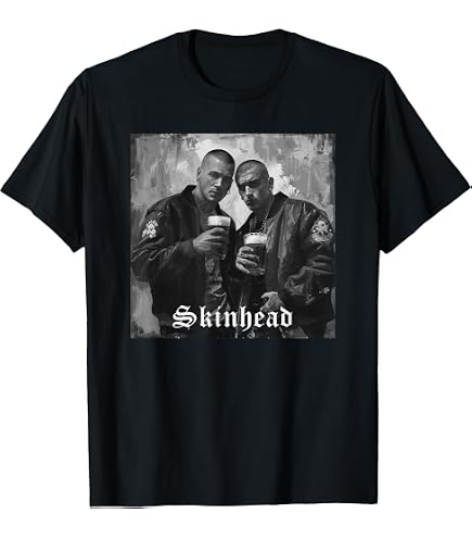 Amazon.com: Trojan Skinhead SKA Punks Oi Reggea 1969 T-Shirt