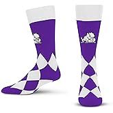 For Bare Feet Unisex NCAA TCU Horned Frogs Big Diamond Team Color Socks OSFM