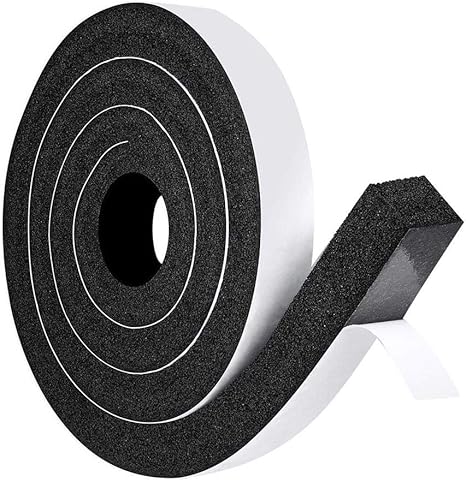 Foam Seal Tape 1 Rolls Dicker Hochdichter Schaumstoffstreifen Selbstklebende Neopren Gummitur Wetterschutzisolierung Schaumschaum Seseal Total 6 6 Fuss Lange Klimaanlage Schaumstoffdichtung Dickes Amazon De Kuche Haushalt