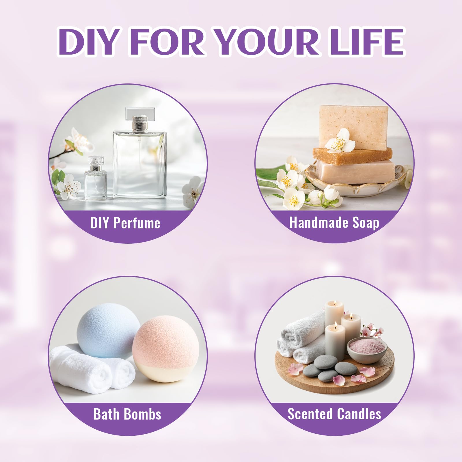 EVOKE OCCU Lavender Essential Oil for Sleeping Aid in The Bedroom, Relaxation in The Office & DIY Wool Dryer Balls - 4 Fl Oz - Image 6