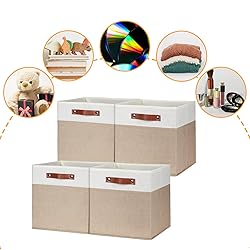 DULLEMELO Cube Storage Bins,13 x 13 x 13 inch