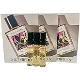 The 7 virtues VANILLA WOODS Sample Perfume Women Pour Femme EDP Spray 1.7 ml oz - set of 3 (0492)