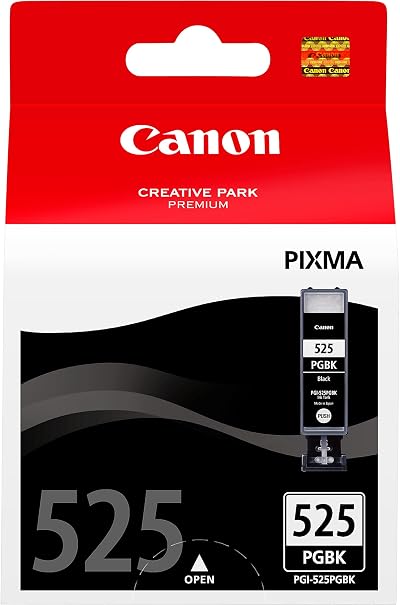 Canon PGI-525 PGBK Ink Cartridge - Black Pigment Ink for Canon Printers