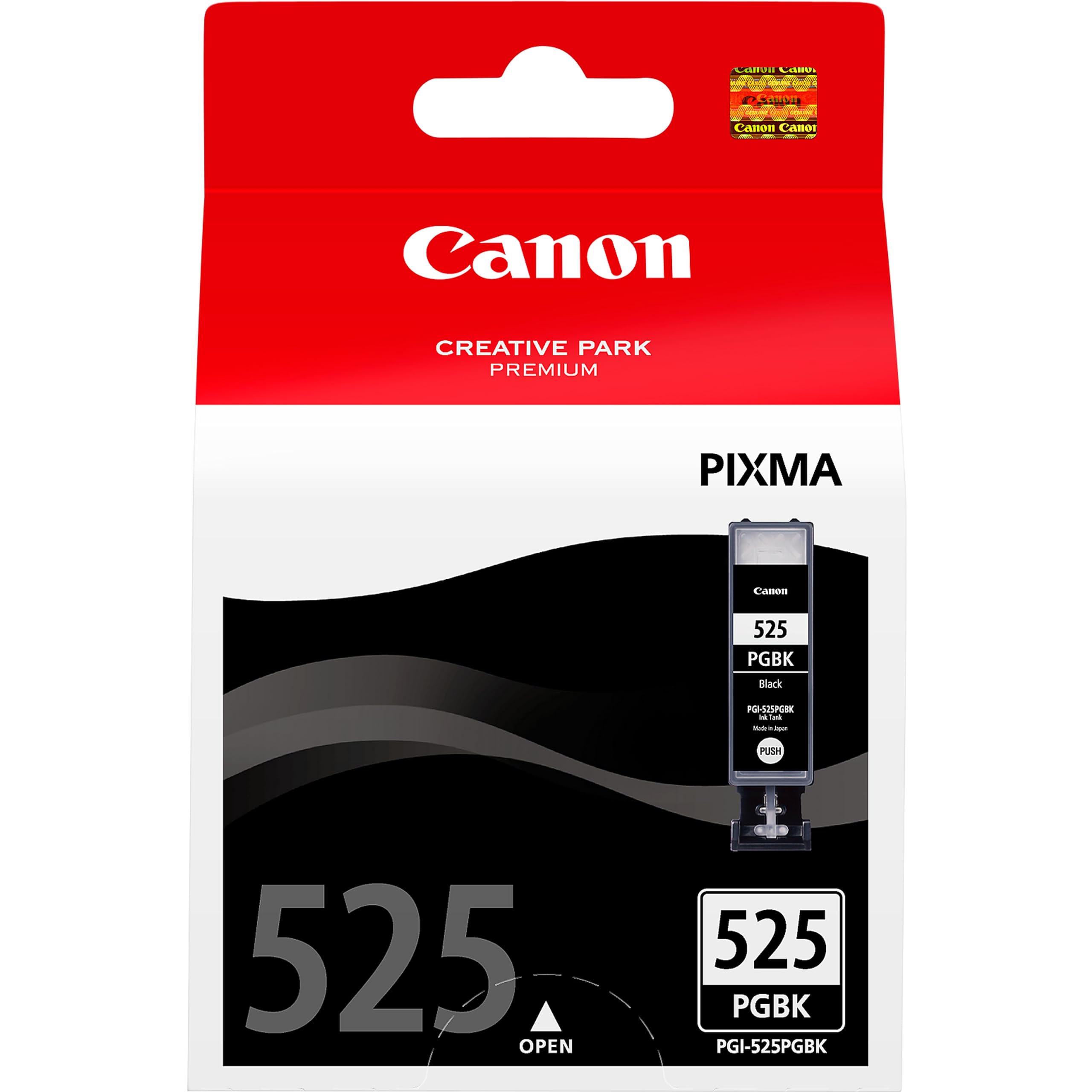 Canon Pgi-525 Pgbk Ink Cartridge - Black, Packaging May Vary