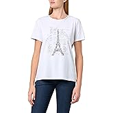 Karl Lagerfeld Womens Short Sleeve Soft Everyday Logo T-Shirt