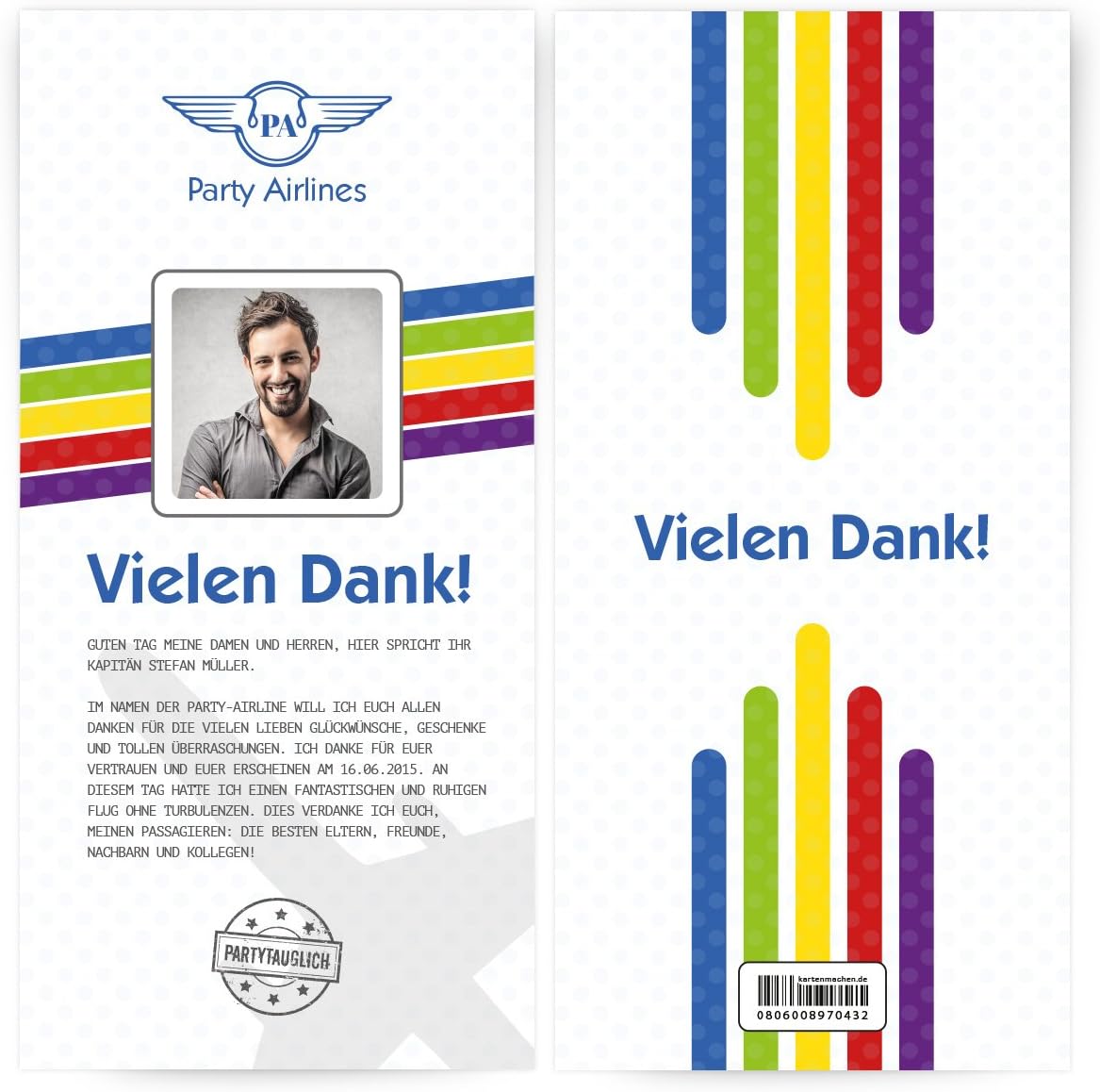 Danksagungskarten 50 Stuck Flugticket Danksagung Danke Karte Kapitan Flug Reise Airline Amazon De Burobedarf Schreibwaren