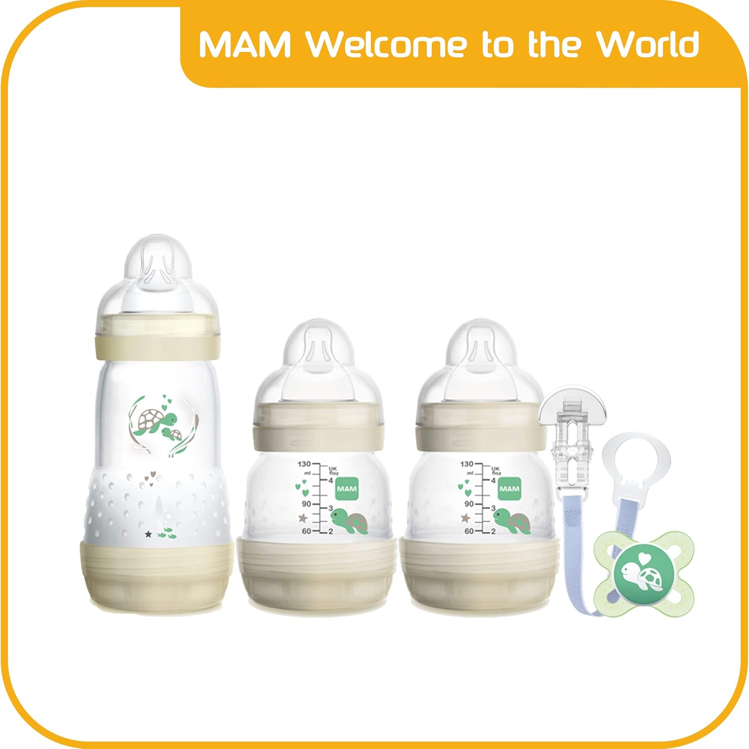 mam welcome to the world set grey