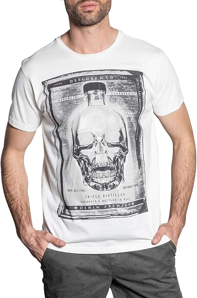 Deeluxe Crystal Ts M T Shirt Homme Amazon Fr Vetements Et Accessoires