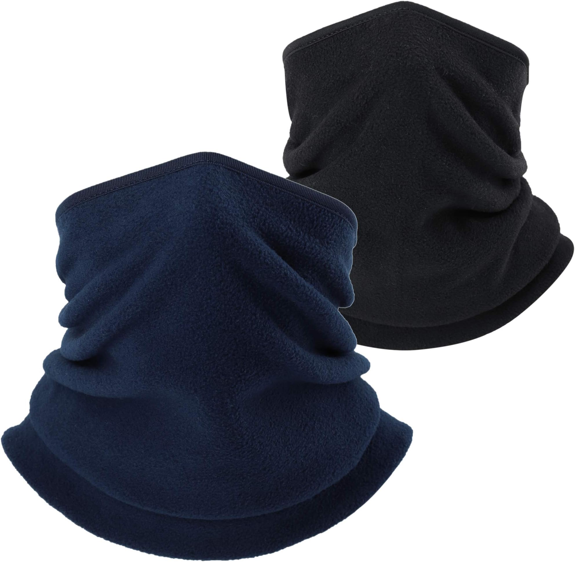 Thicken Fleece Adjustable Neck Warmer Face Mask for Skiing Snowboarding Winter Outdoor Sports