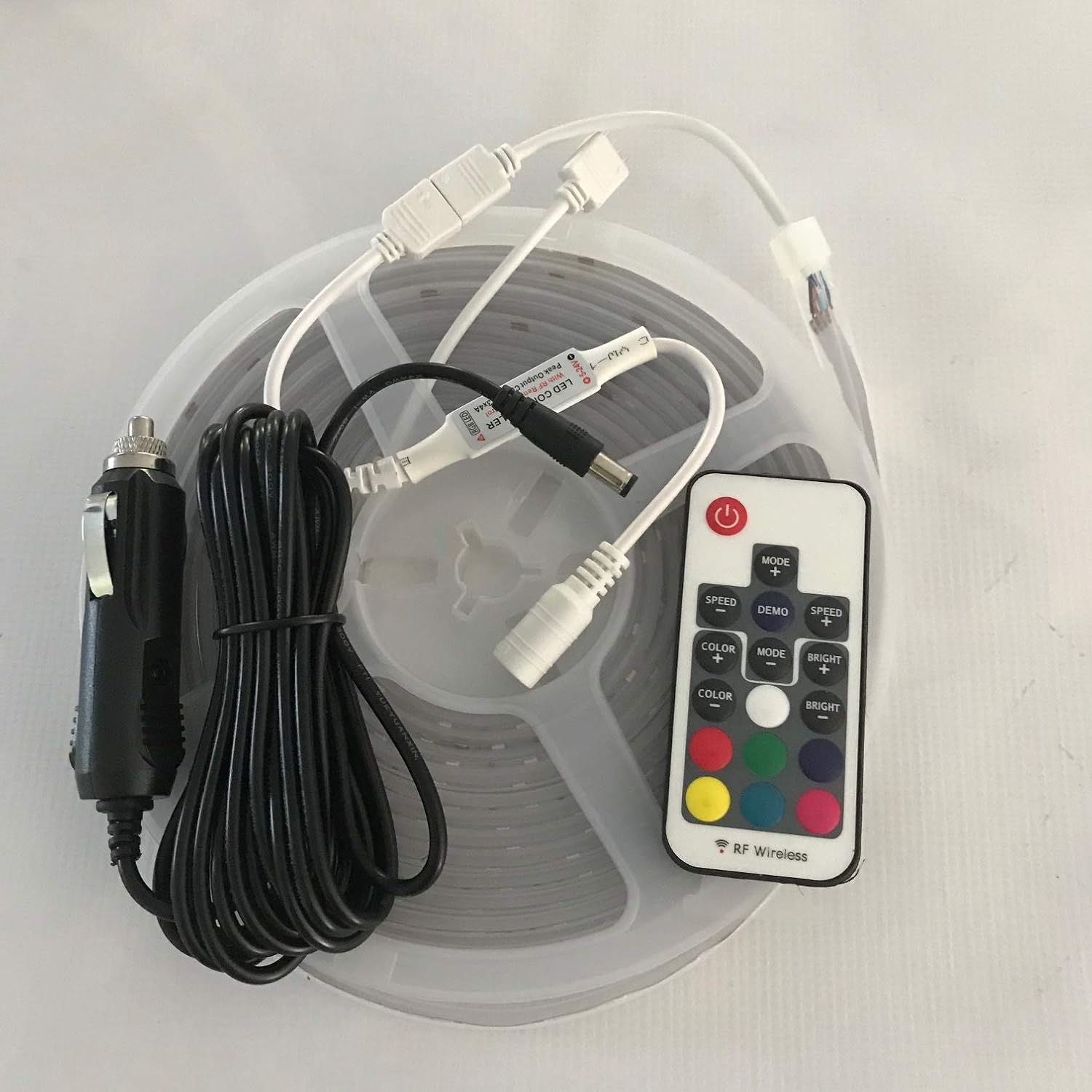 OnlineLeds 5M 12V Telescopic Flag Pole Flexible LED Light Strip