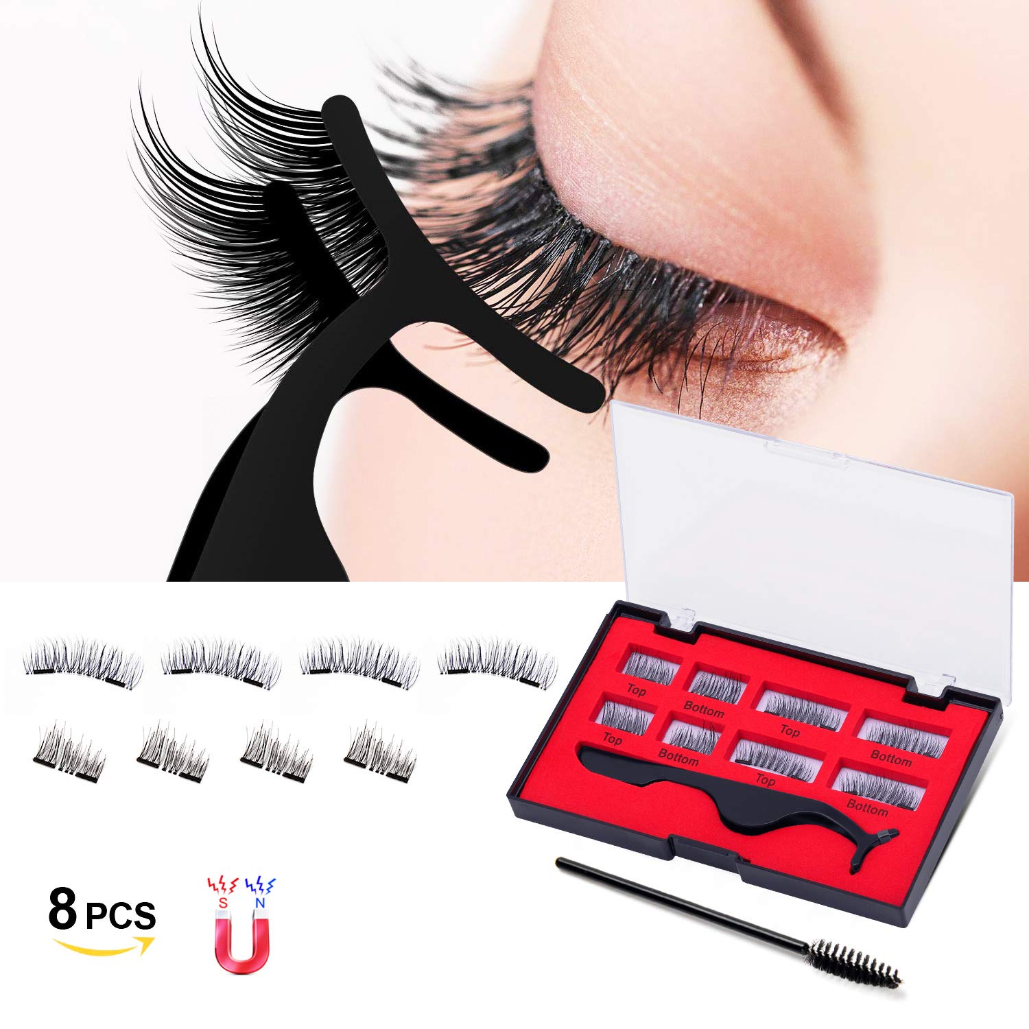 Eyelashes 3D False Eyelashes Full Eye