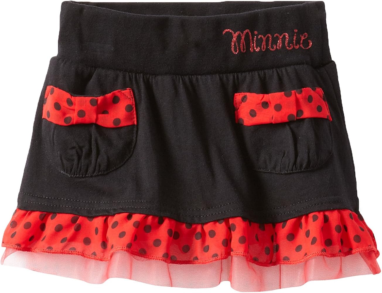 Disney Girls' Minnie Skirt with Pockets Clothing