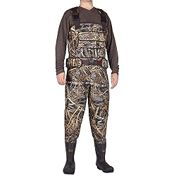 HISEA Chest Waders for Men, Neoprene Hunting Waders