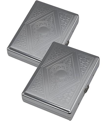 Amazon.com: Etched Case for Regular Size and 100's Cigarette, 100 MM (100MM  Diamond) : Health & Household