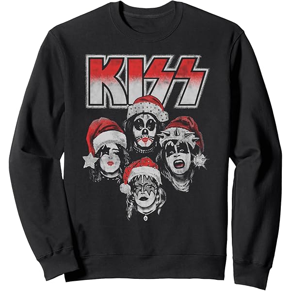 Sudadera Oficial AC/DC Navidad "Hells Bells" - Merchandising Para Fans, Diseño Navideño Con Campanas Y Rayos