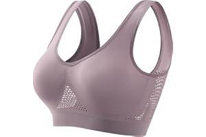 GENERIC Sports Bras for Women High Support Full Coverage Bras Supportive Cool Liftup Air Bras Breathable Push Up Yoga Bras