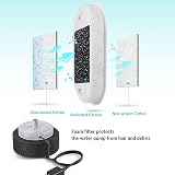 Fentar 12Pcs Cat Water Fountain Filters Set 6 Carbon 6 Foam 3.2L/2L view 3