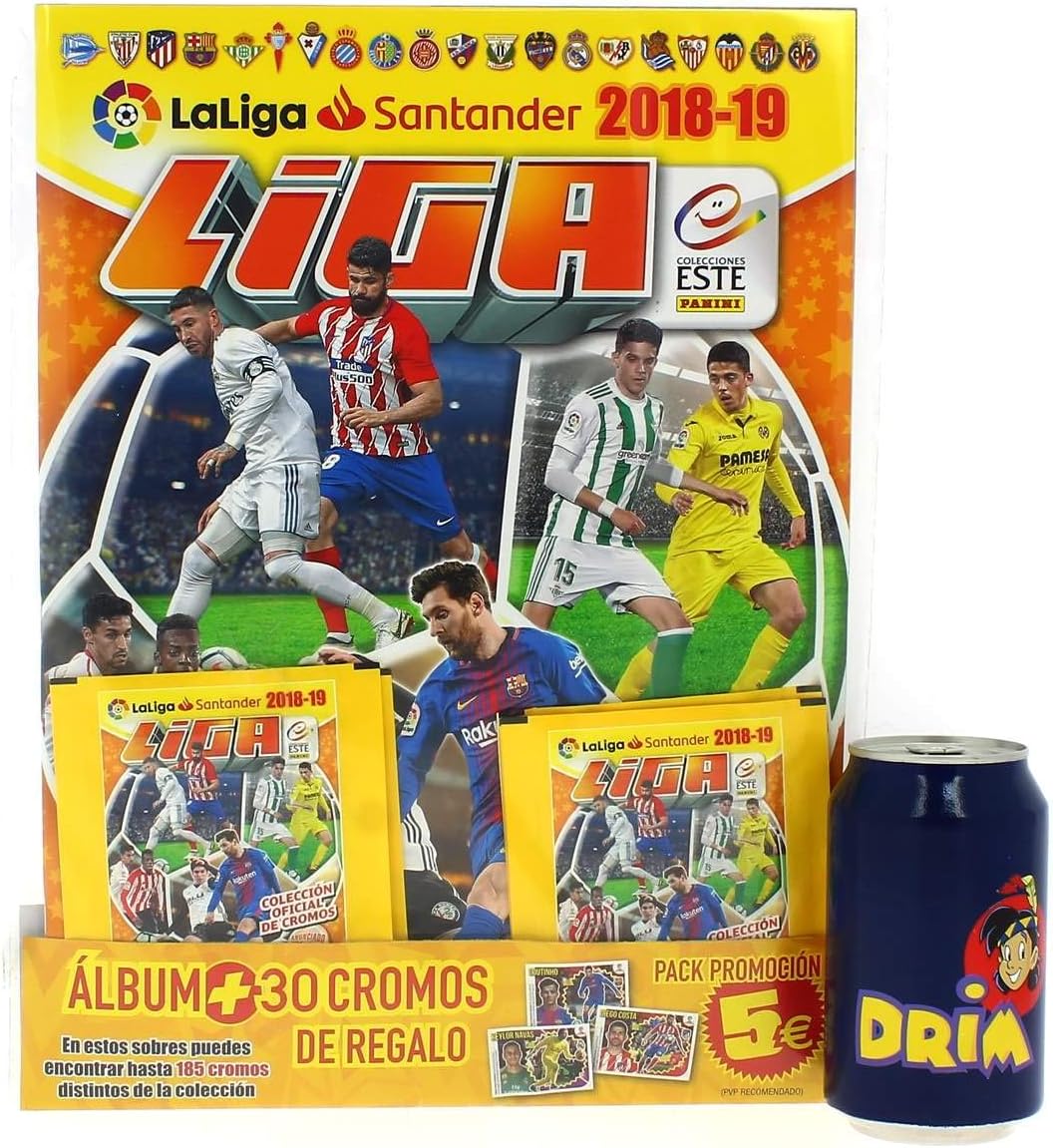 Panini - Pack álbum + 5 Sobres Liga Este 18/19: Amazon.es: Juguetes y juegos
