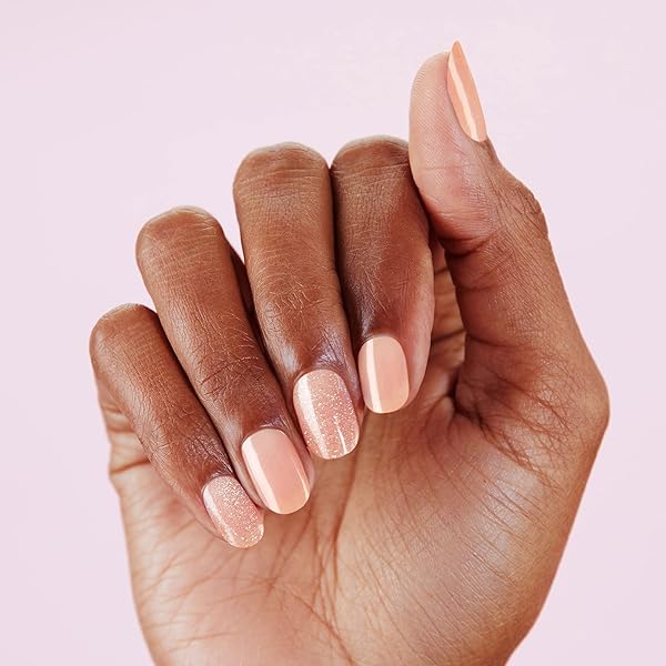 DASHING DIVA GLAZE NAIL STRIPS – VELVET BLUSH | WORKS WITH ANY LED NAIL LAMP | LONG LASTING, CHIP RESISTANT, SEMICURED GEL NAIL STRIPS | 34 SALON QUALITY NUDE OMBRE GEL NAILS