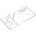 Quilt In A Day Small Flying Geese Ruler 3 X 6, 1 Pack, Clear