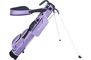 RUTHNISSI Golf Stand Bag, Lightweight Golf Easy Carry Bag with Padded Strap，Durable Pitch n Putt Golf Bag, Practice Ranger Sunday Golf Bag for Men&Women