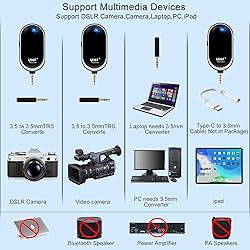 Wireless Lavalier Microphone System Wireless Lapel
