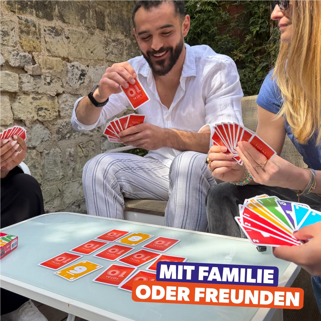 TOTAL 10 – Kartenspiel Inspiriert vom Rommé | Von den Machern von Crack List | 2 bis 8 Spieler | Ab 8 Jahren | Stimmungsspiel für Familie & Spieleabend | Geschenkidee | Deutsche Version 7