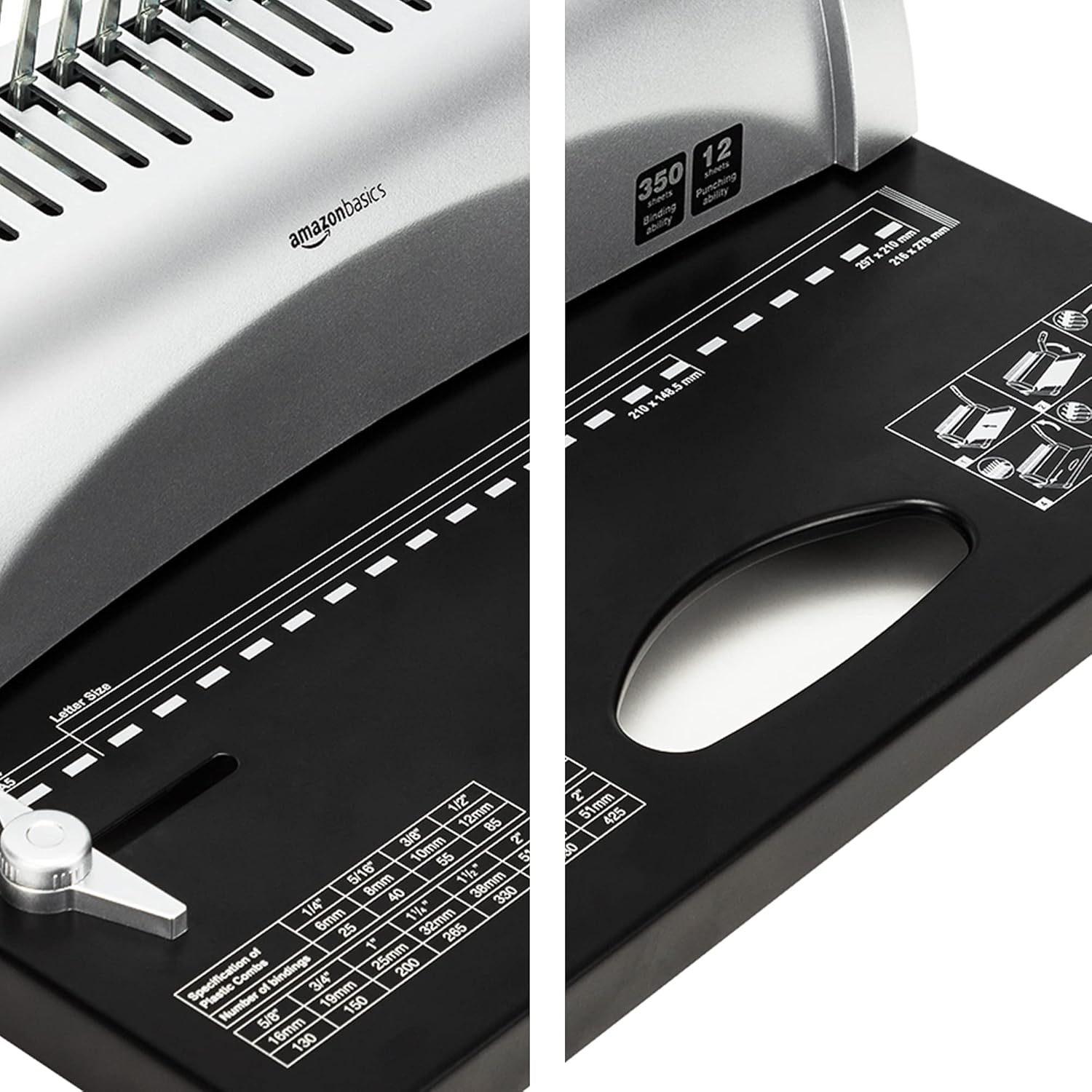  Basics Comb Binding Machine : Office Products
