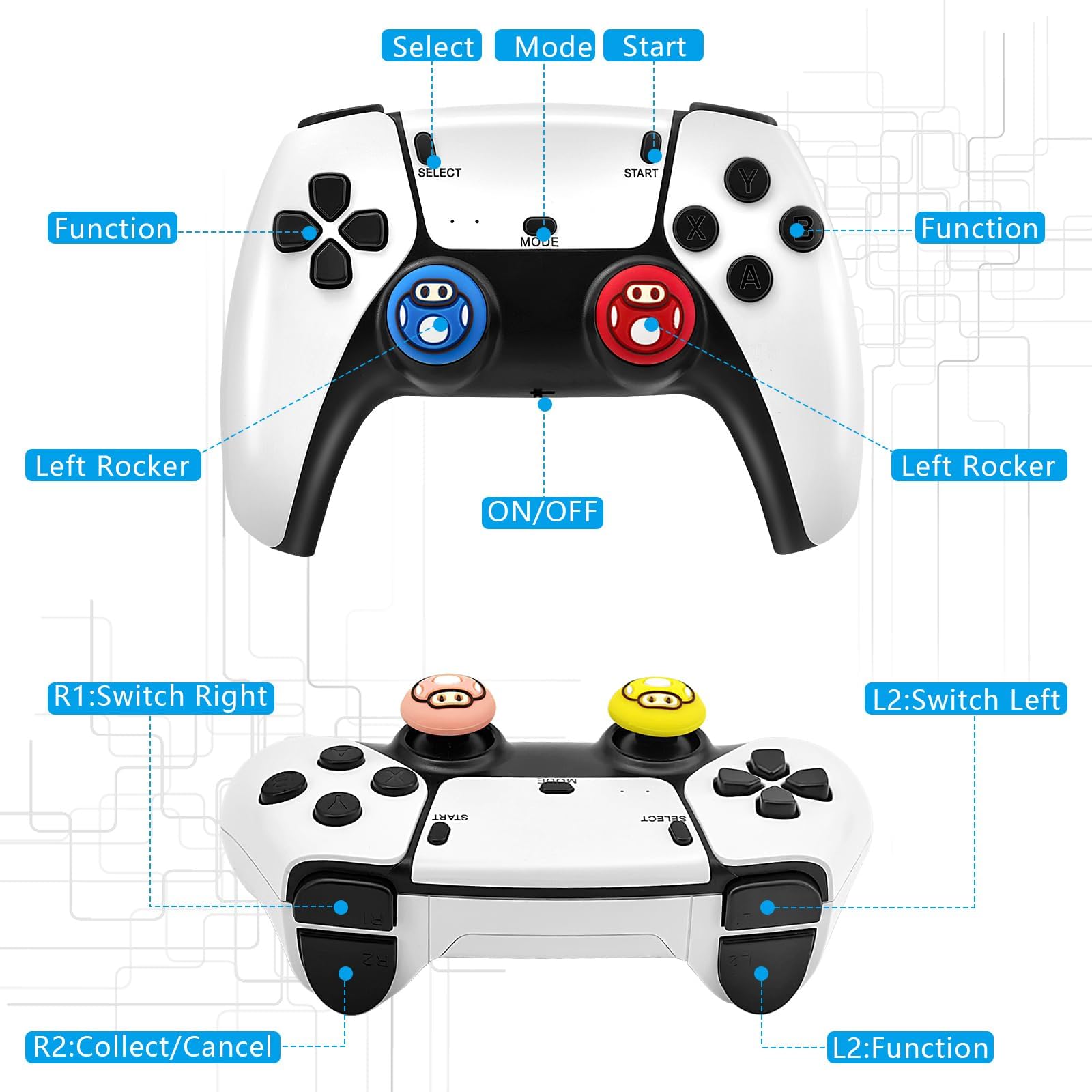 2025 Retro Gaming Console Stick Pro - 4K HDMI Plug & Play TV Game Stick with 20,000+ Classic Games, 23 Emulators & Dual 2.4G Wireless Controllers - Nostalgic Wireless Retro Console for Adults & Kids