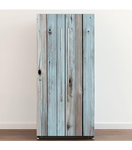 Autocollant Vache Pour Frigo - Vinyle Rustique POSTERCOM - Déco Peel & Stick