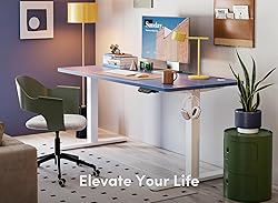 FEZIBO Electric Standing Desk, 55 x 24 Inches