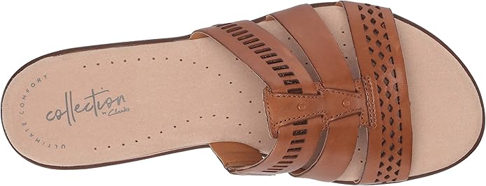 clarks women's kele willow slide sandal