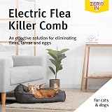 Zero In Flea Killer Comb Electric Flea and Tick Comb for Pets view 2