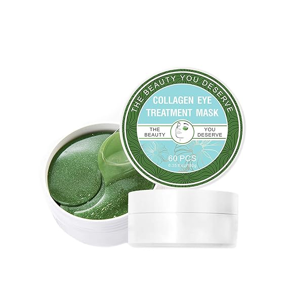 Green Seaweed Collagen Under Eye Mask, Pad, Patches