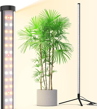 Barrina Grow Lights T10 42W 4FT 169 LEDs Full Spectrum with Tripod Stand