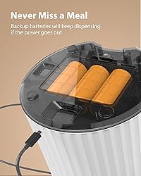 Petory Timed Automatic Cat Feeders - 4L Programable