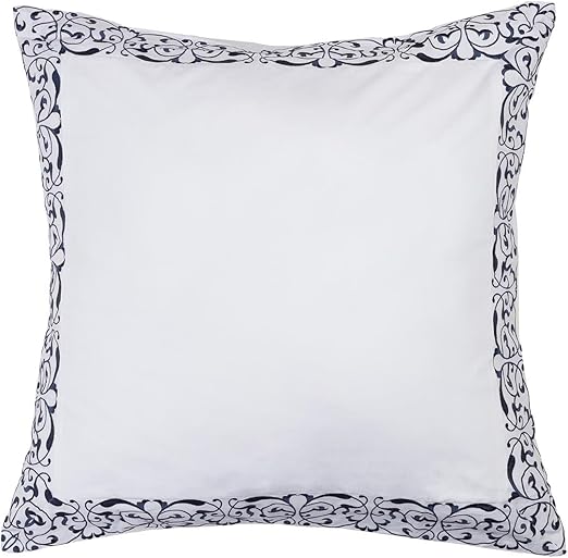 Amazon Com Home Maison Single 1 100 Cotton Pure White Euro