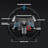 Logitech G G29 Driving Force Racing Wheel and Pedals for PS5 PS4 PC view 6