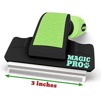 HappyDogz Pet Grooming Shedding Brush for Dog & Cat Hair, the Dog Brush to End Shedding, Suitable for Long & Short Haired Pets, Drastically Reduces Shed Fur in Minutes, a Fun Grooming Experience