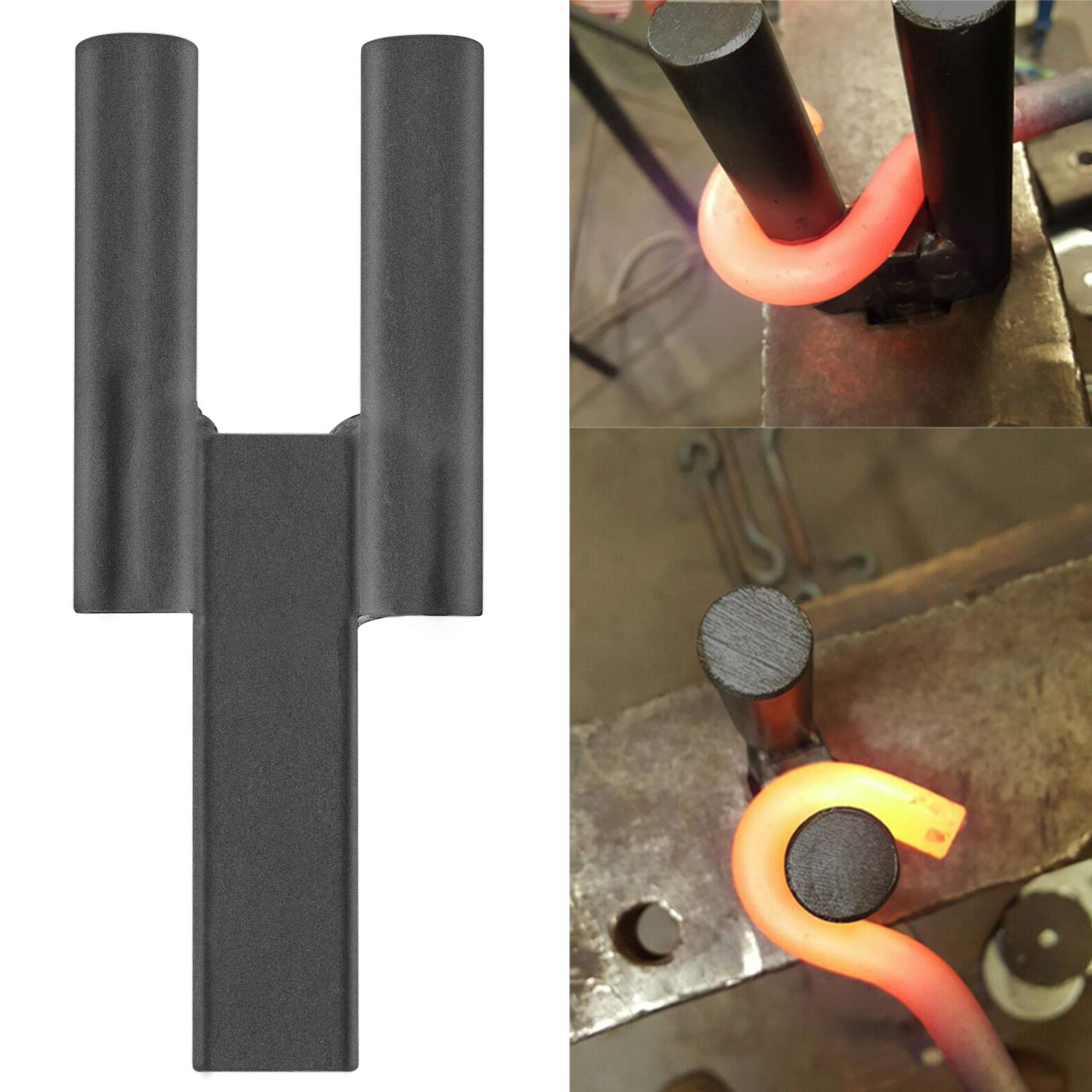 Blacksmith Hardy Anvil Tool 7/8" hardy Turning Bending Forge Scrolling Twisting Tool Blacksmith Anvil Bending Fork