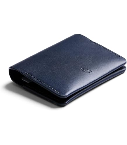 Bellroy Apex Slim Sleeve, Bifold Leather Wallet - Onyx