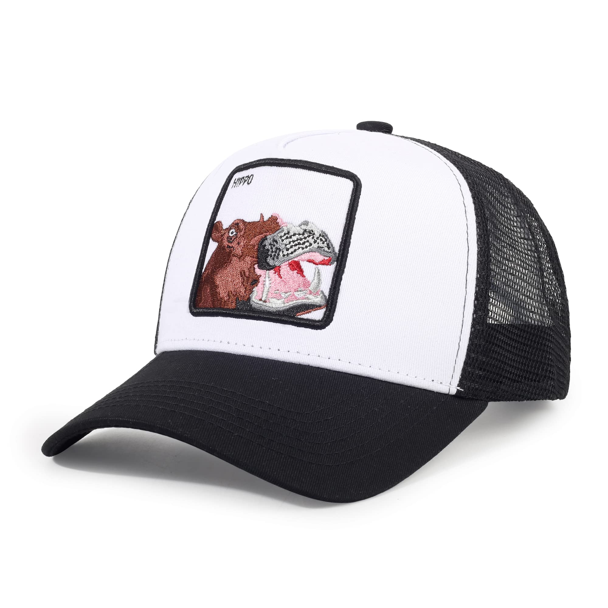 Trucker Hat Men Animal Snapback Hats Adjustable