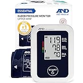 A&D Medical Blood Pressure Monitor for Home Use - UA-651CN - Upper Arm Precise BP Machine - Wide Range Cuff (8.6–16.5” / 22-4