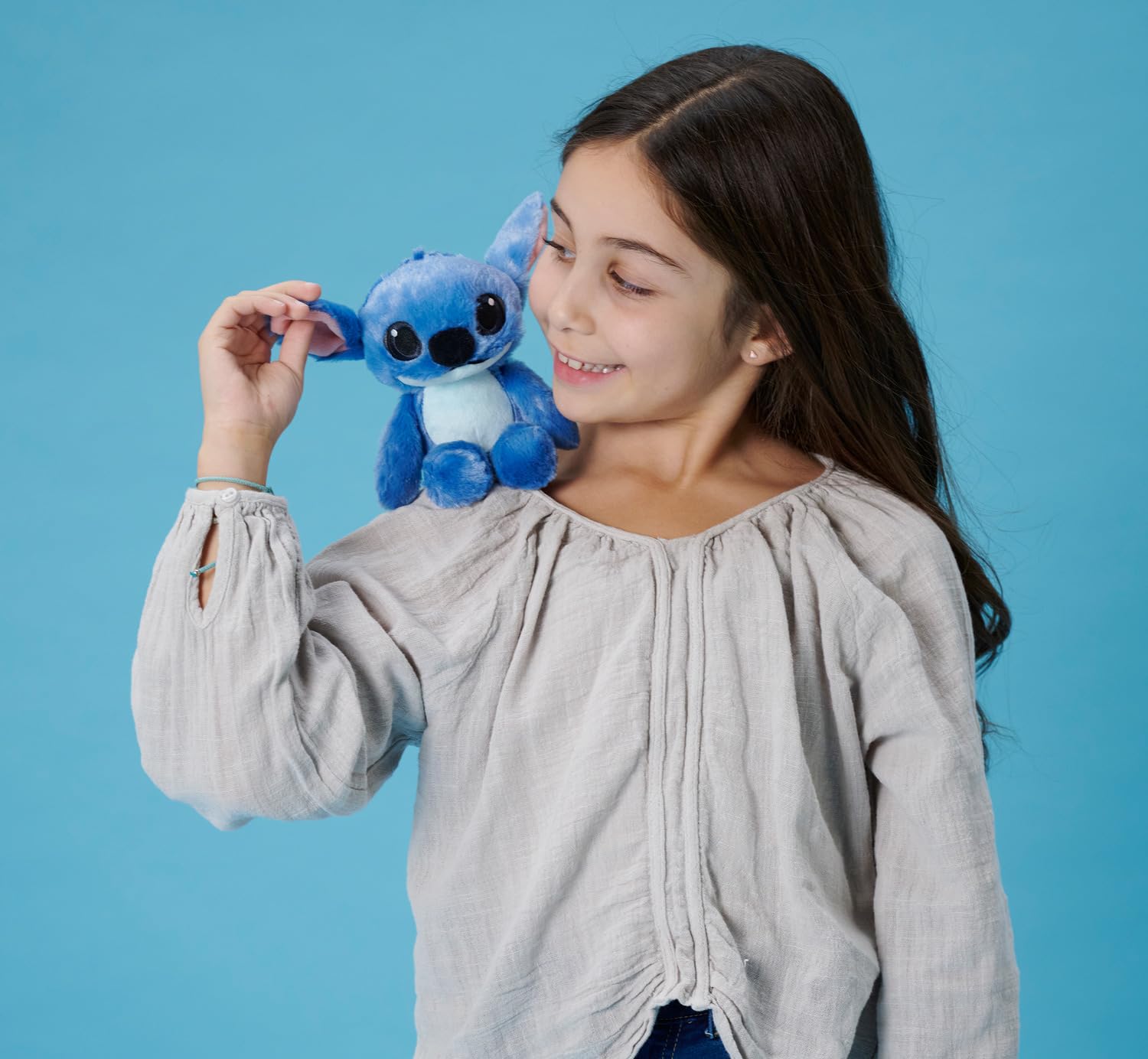 Simba Disney Live Action Stitch Schulterplüsch – weiche Plüschfigur (25 cm) des beliebten Disney‑Charakters, Baby‑ und Kinder‑Kuscheltier ab 0 Monaten 6