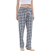 SAMGU Women's Pajama Pants, Soft Cotton Sleep Lounge Pants, Comfy Homewear pjs, Elatic Waist Pajama Bottom Pants for Women
