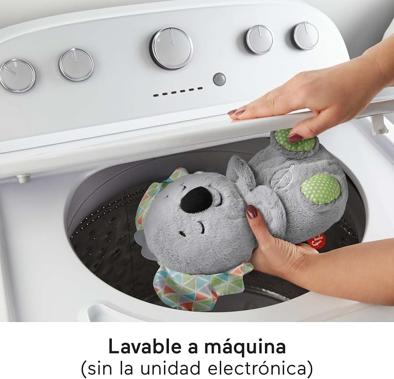 Fisher-Price Koala Bedtime, berço e brinquedo de pelúcia para bebê recém-nascido (Mattel HBP87)