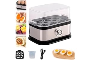 Sunny Side Master Egg Cooker, Stainless Sunny Side Up Egg Maker, Multi-Functional for Soft/Medium/Hard Boiled, Deluxe Rapid C